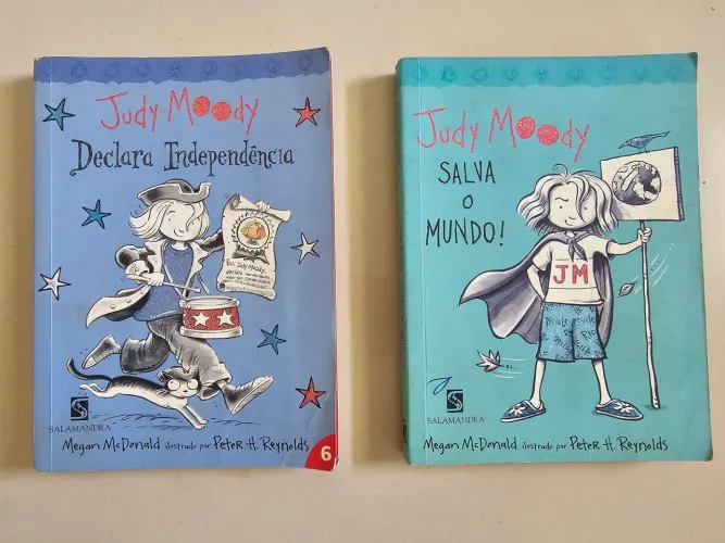 2 livros Judy Moody