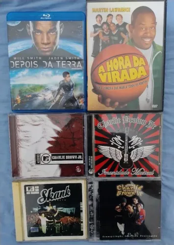 CDs , DVDs e Blu-ray a venda - Vários títulos em ótimo estado