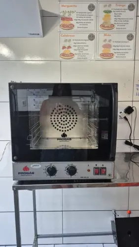 Forno Turbo Elétrico 4 Esteiras PRP-004 G2 Progás 127V Preto