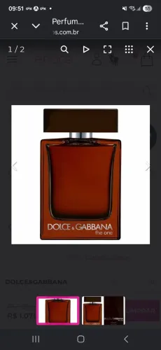Decant 2ml D&G The One Parfum