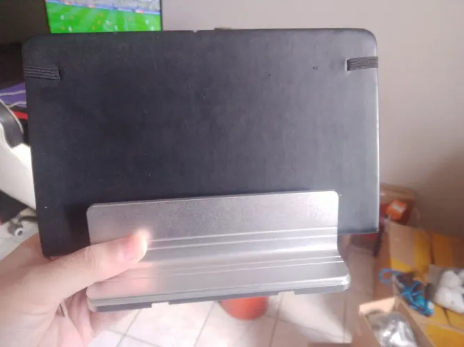 Suporte alumínio com regulagem para noteboook e outros