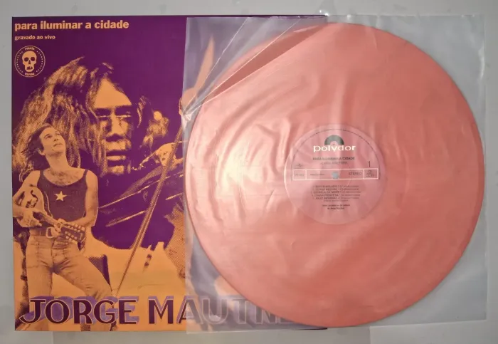 Lp Jorge Mautner - Para iluminar a cidade, NOVO. Selo Barato & Afins, novo. 