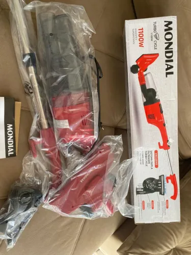 Aspirador de pó Mondial Turbo, novo, lacrado e pronto para entrega.
