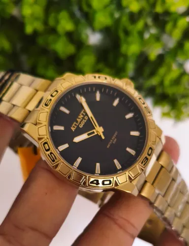 Relógio masculino novo original prova d'água entrega domicílio