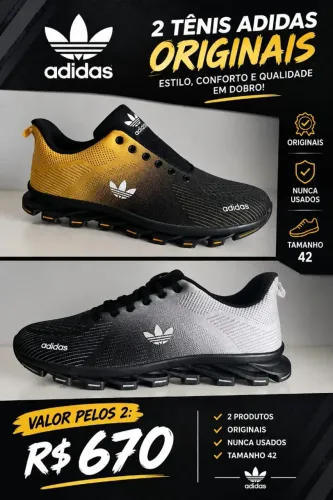 2 TENIS ADIDAS ORIGINAIS