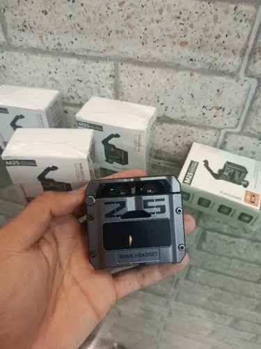 Fone bluetooth M25 gamer led RGB - perfeito para jogos, lazer e treino com áudio top