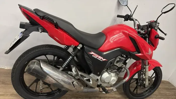 HONDA CG FAN 160 VERMELHA 2024 MANUAL CHAVE DE RESERVA KM 23MIL