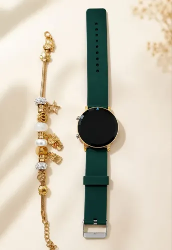 Relógio digital com pulseira 