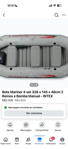 Bote inflável 