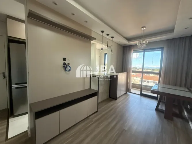 APARTAMENTO SEMIMOBILIADO +SACADA C/ CHURRASQUEIRA