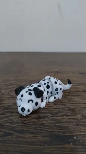 Cão fofo articulado