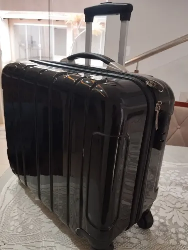 Mala executiva com rodinhas e porta Notebook