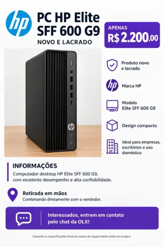 Desktop HP Elite SFF 600 G9