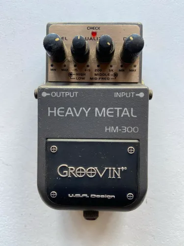 PEDAL DISTORÇÃO GUITARRA - HAEVY METAL