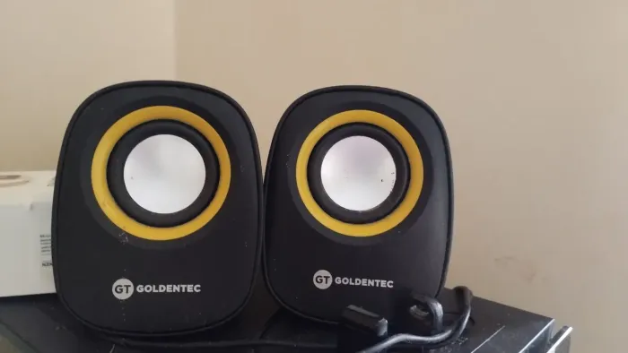Caixa de som Goldentec para pc