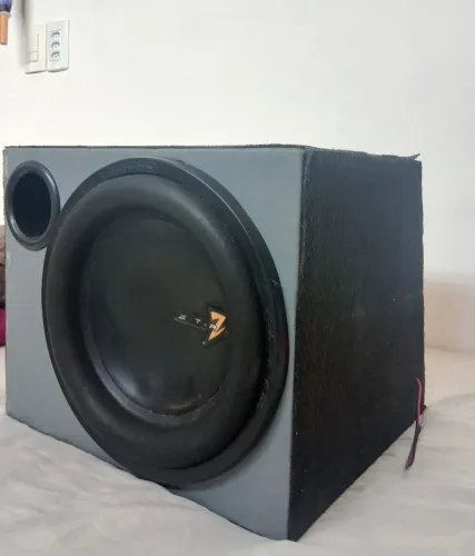 Caixa + Subwoofer Zetta 12P 600 rms - Alto falante