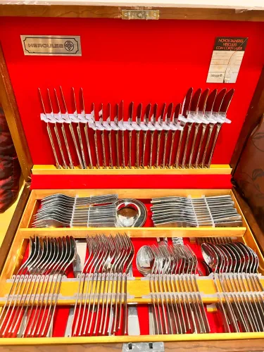 FAQUEIRO INOX HÉRCULES NOVO 132 peças 