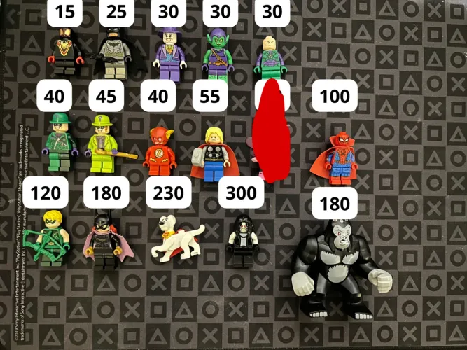Minifiguras Lego Super Heroes (DC e MARVEL) Oficiais 