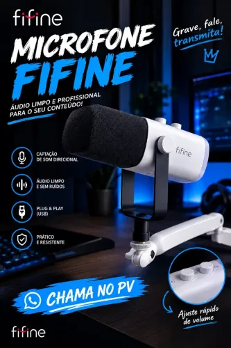 microfone fifine 