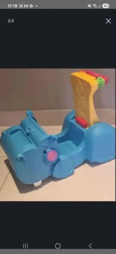 Anddador Fisher Price Hipopótamo