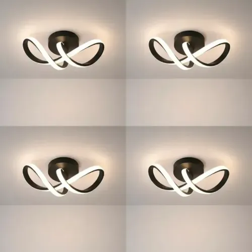 Lustre Led Teto Decoração Casa 
