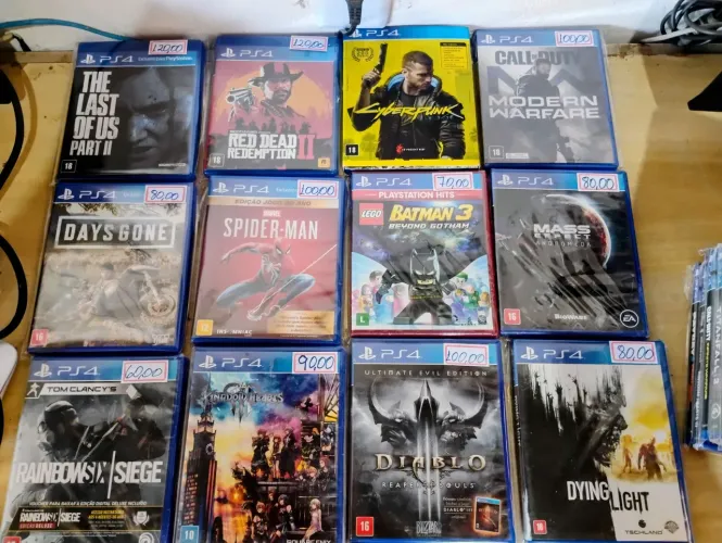Jogos PS4 
