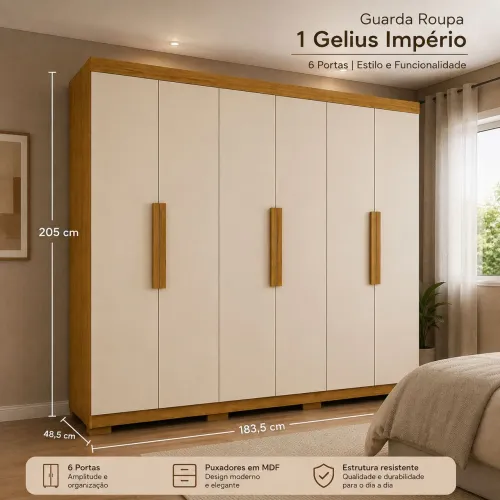 Guarda roupa império