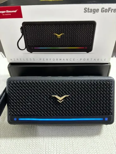 Caixa de Som Bluetooth Portátil Stage Sound