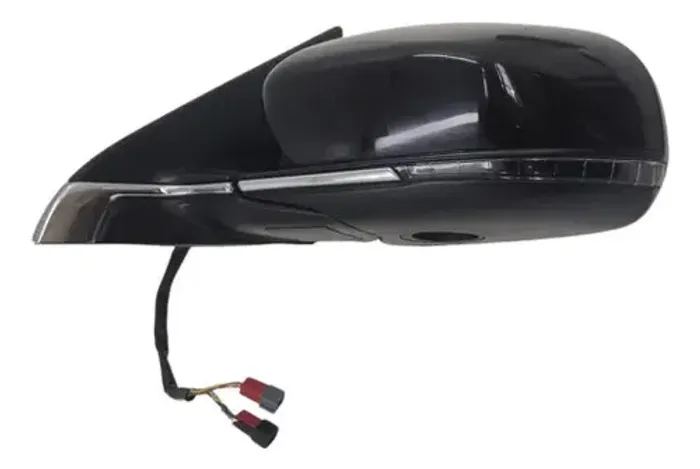 Retrovisor Retrátil Esquerdo Preto Fiat Toro 16 22 00923ft