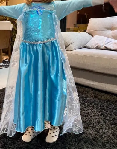 Fantasia Frozen Elza NOVO 