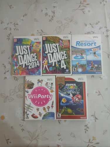 Lote de jogos Wii