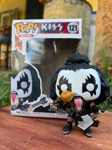 Funko pop The Demon Banda de rocky Kiss com caixa