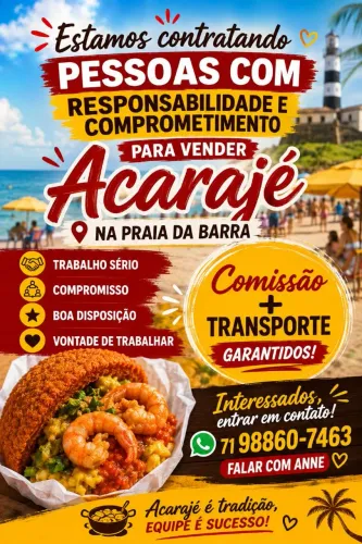 Preciso de vendedor