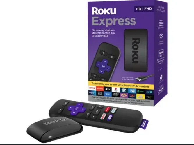 Roku Express e controle