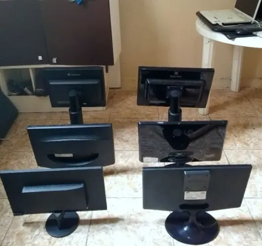 Lote Monitores Com Defeito Para Peças LCD LED AOC LG Samsung