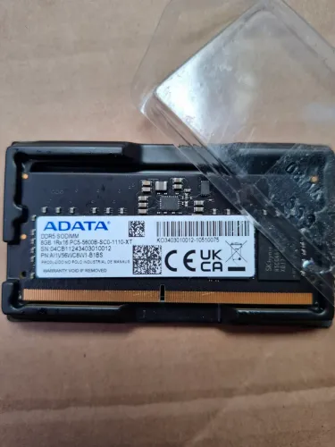 Memória RAM Para Notebook Adata, 8GB, 5600MHz, DDR5