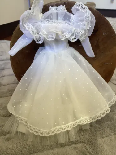 Boneca Barbie 1989 estrela - vestido