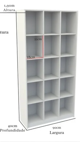 Armário Organizador Colmeia  