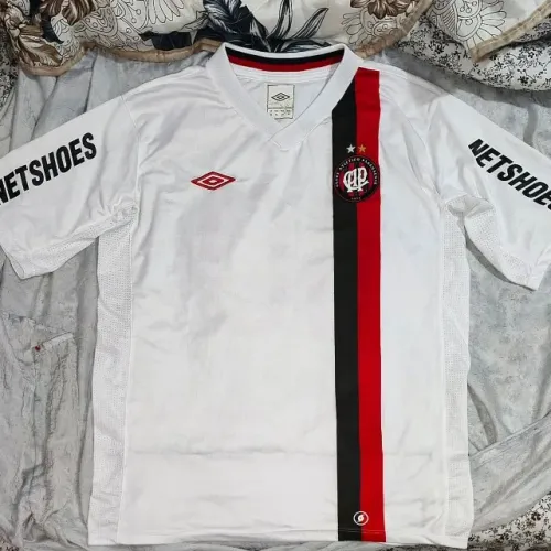 camisa original 2012 athletico paranaense umbro branca #10 tamanho gg xl 2013