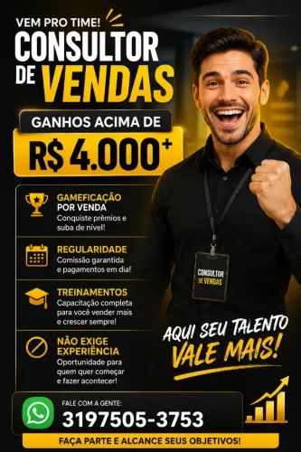 CONSULTOR DE VENDAS