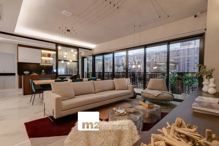 Apartamento com 138 m2, 3 suítes no Setor Oeste, ao lado da Praça do Sol, cond de pagament