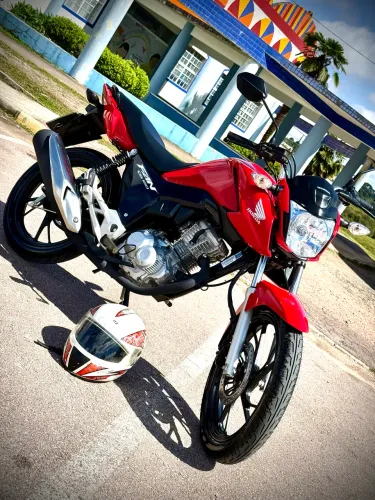 VENDO OU TROCO ? HONDA CG 160 FAN 2024  nova