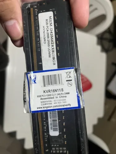 Memória ram 8gb ddr4 2666mhz