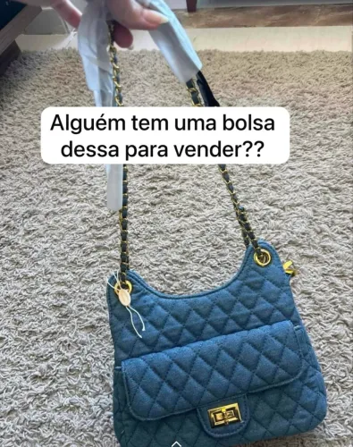 Alguém tem uma bolsa dessa para mim comprar?