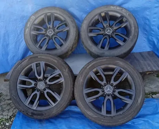 Jogo De Rodas Com Pneus Mercedes Gla200 2013 2014 2015 2016 Prateado