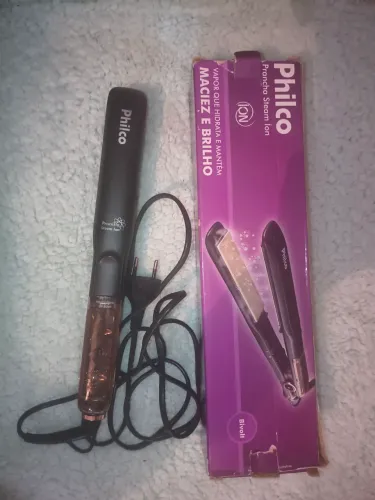 Prancha Philco com vapor