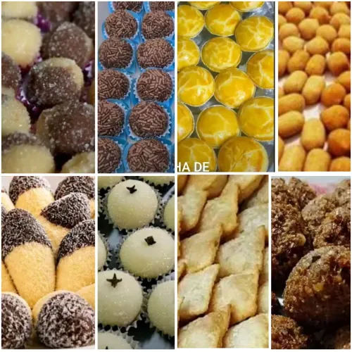 Doces/salgados/sortidos
