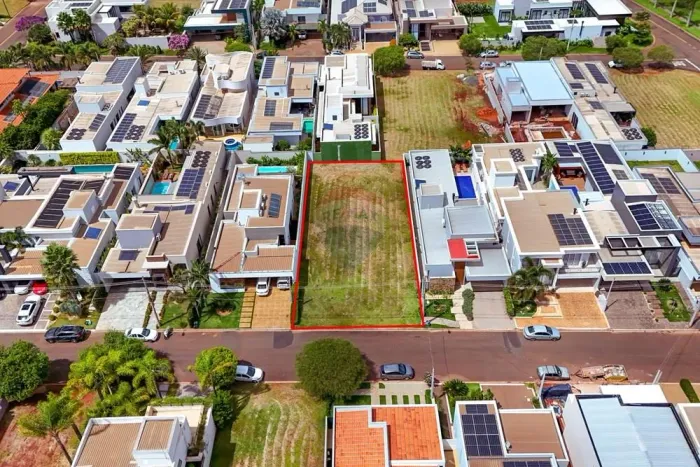 Terreno à venda no Condomínio Residencial Lagoa - 612m²