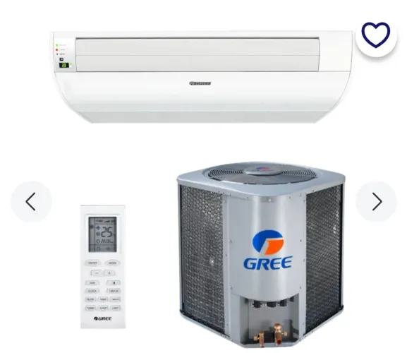 Vendo ar-condicionado convesional trifásico Gree 60 BTUs.