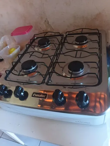 Fogao esmaltec de mesa novo